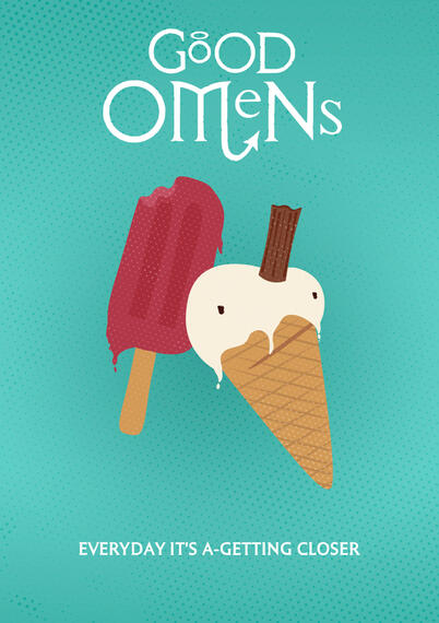 Good Omens Fan Redesign Cover