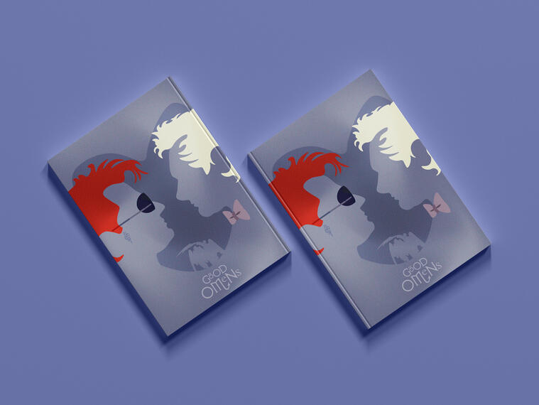 Good Omens Cover Redesign