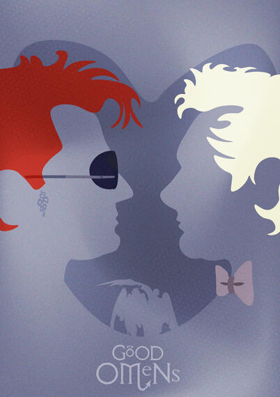 Good Omens Cover Redesign